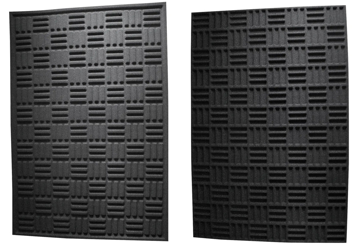 Grid Style Acoustic Foam Panels - Acoustic Foam Room Kits, photo 6 of 10