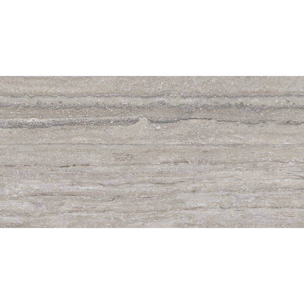 Grigio Al Matte Travertine Look Porcelain Tiles 12x24 Porcelain Matte 12x24 Tiles