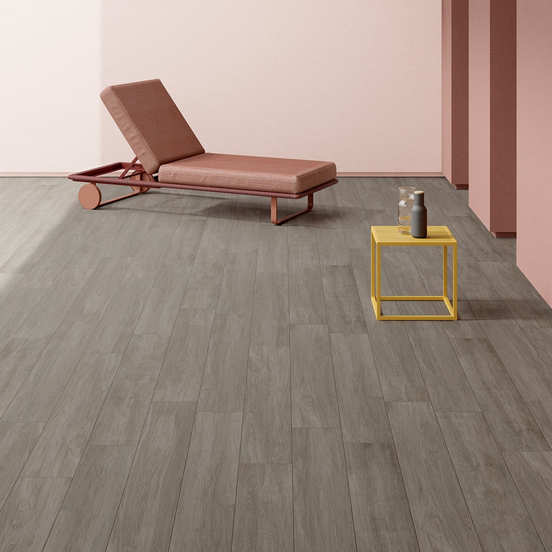 Gris Ardoise Matte Wood Look Porcelain Tiles 8x48 Porcelain Matte 8x48 Tiles — 2
