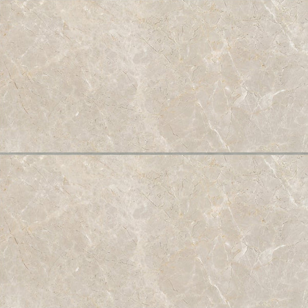 Gris Fawn Polished Marble Tiles 12x24