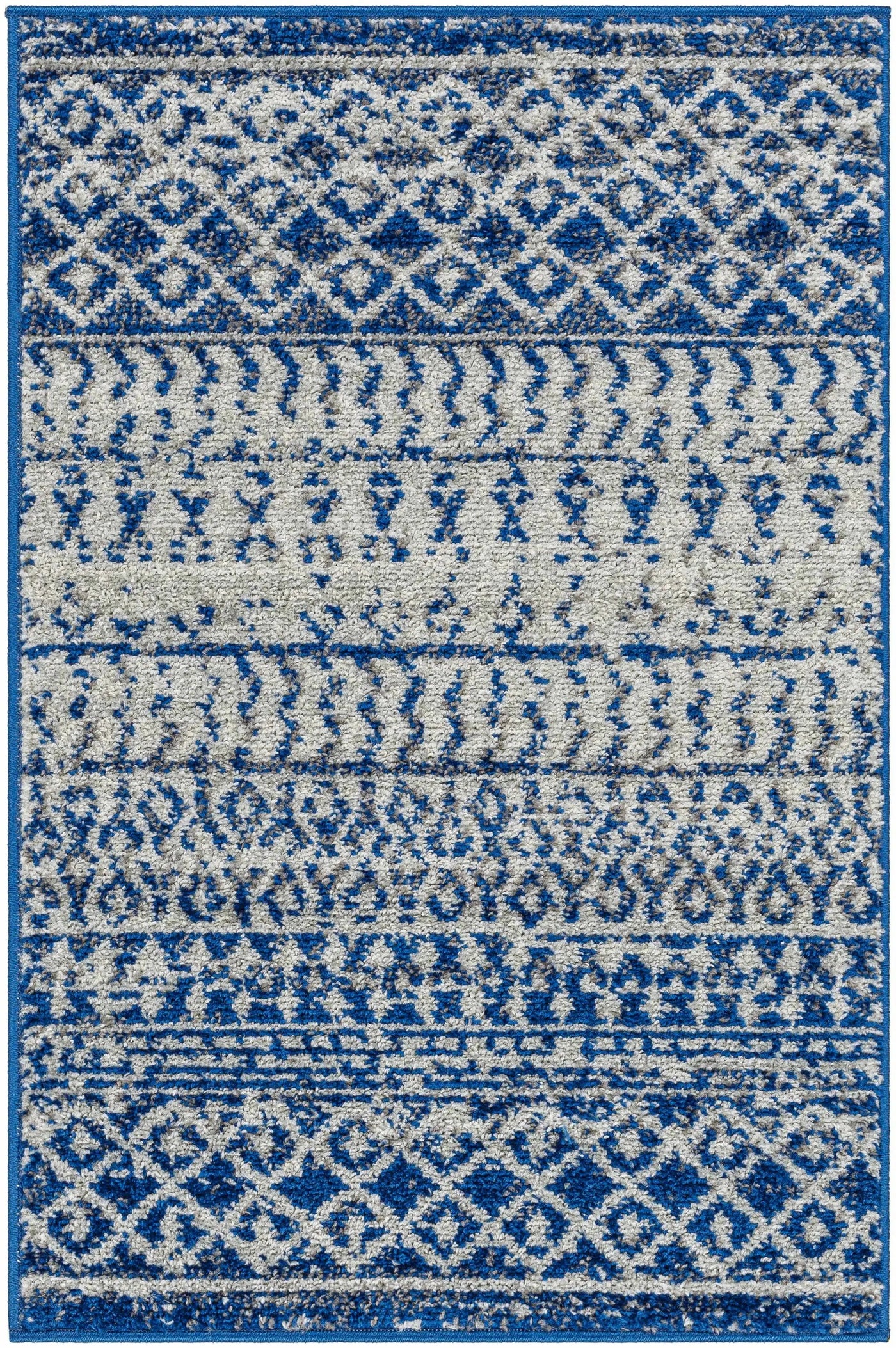 Constantin Blue Area Rug - Clearance by Boutique Rugs