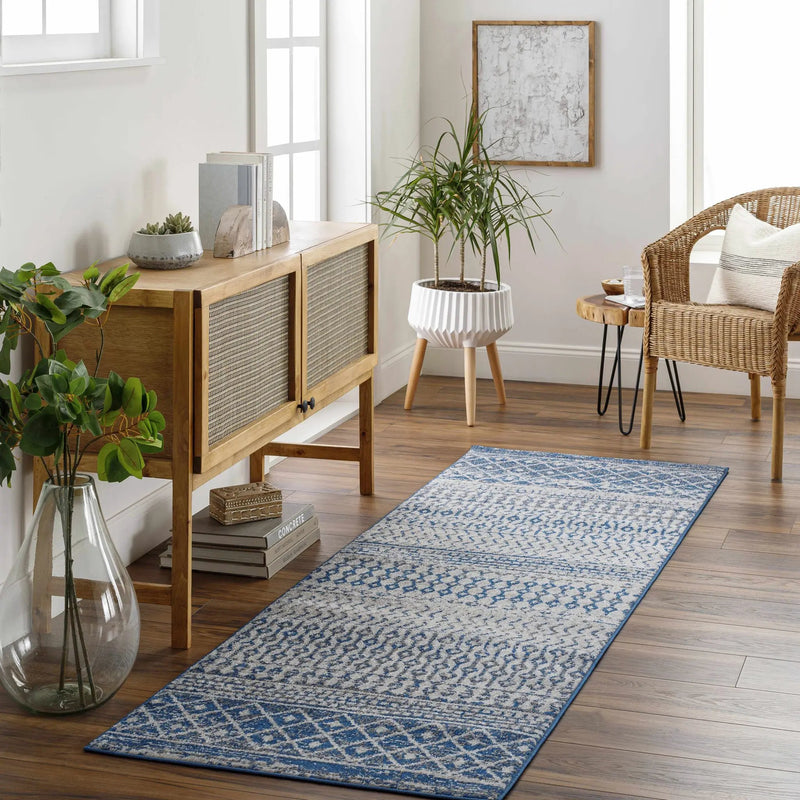 Constantin Blue Area Rug - Clearance by Boutique Rugs
