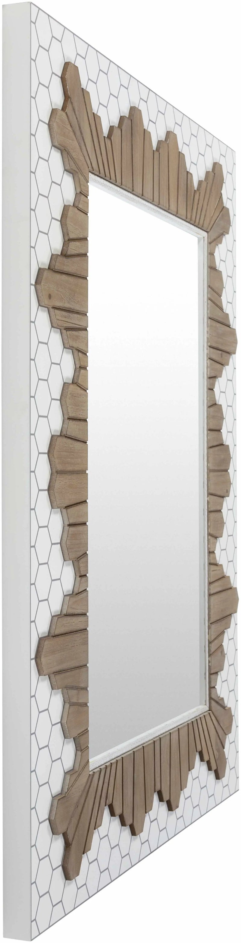 Garner Mosaic Framed Mirror by Boutique Rugs