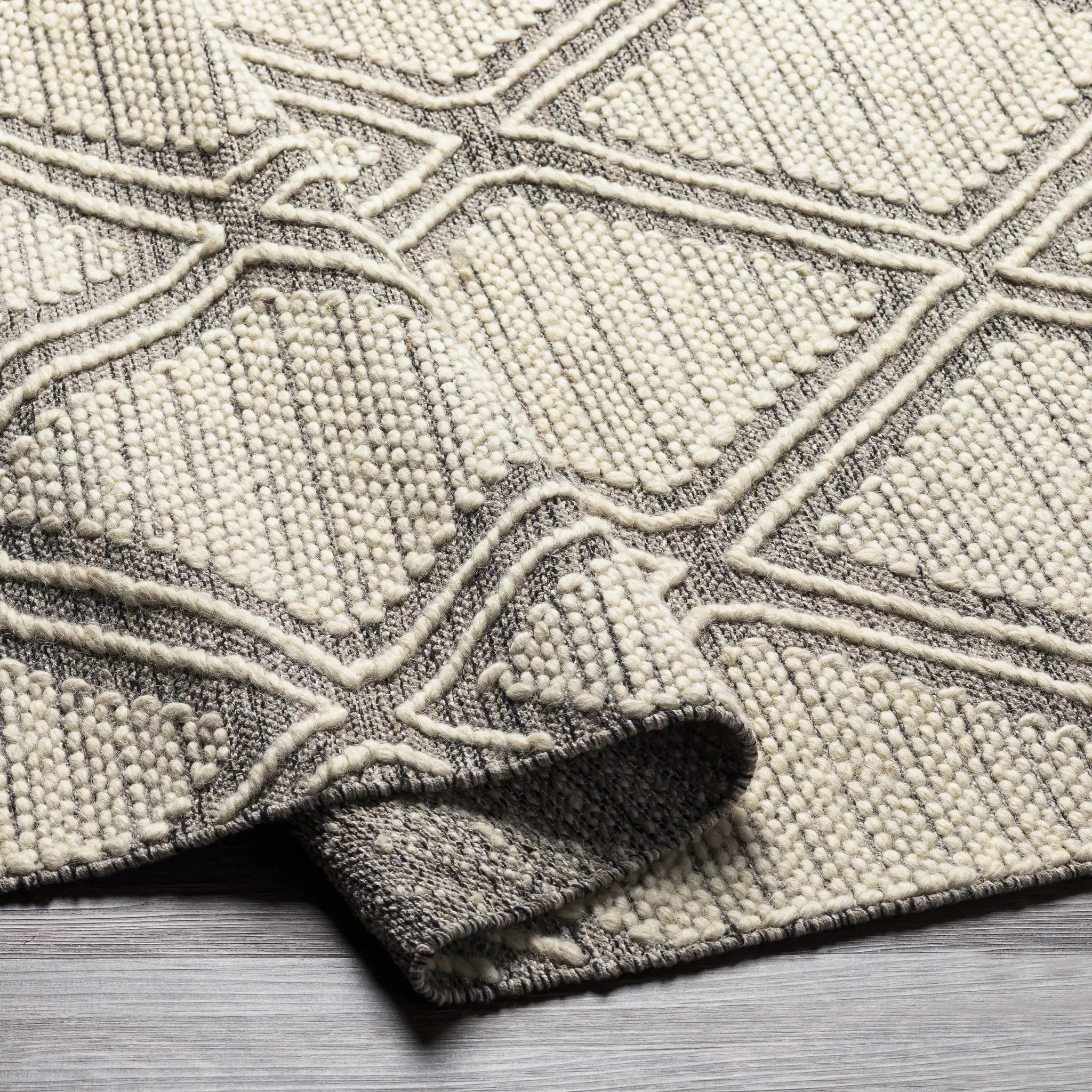 Grasston Cotton&Wool Area Rug - Clearance by Boutique Rugs