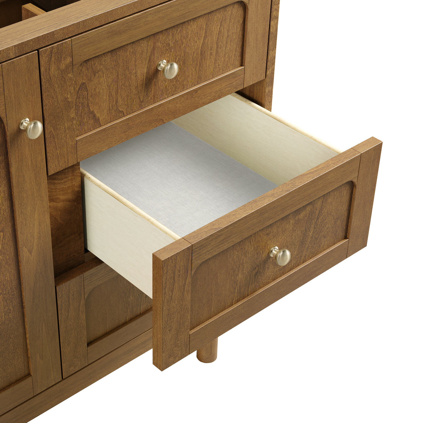 James Martin Laurent 36" Dual Mount Single Bathroom Vanity, Honey Oak, view 25