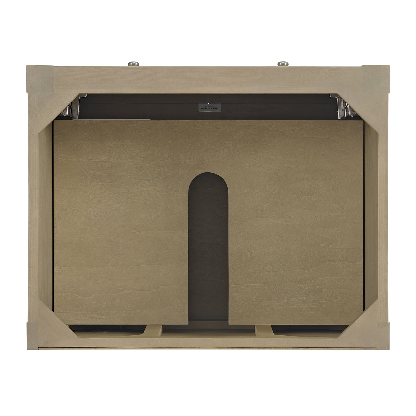 James Martin Breckenridge 30" Single Bathroom Vanity, Whitewashed Oak, view 15