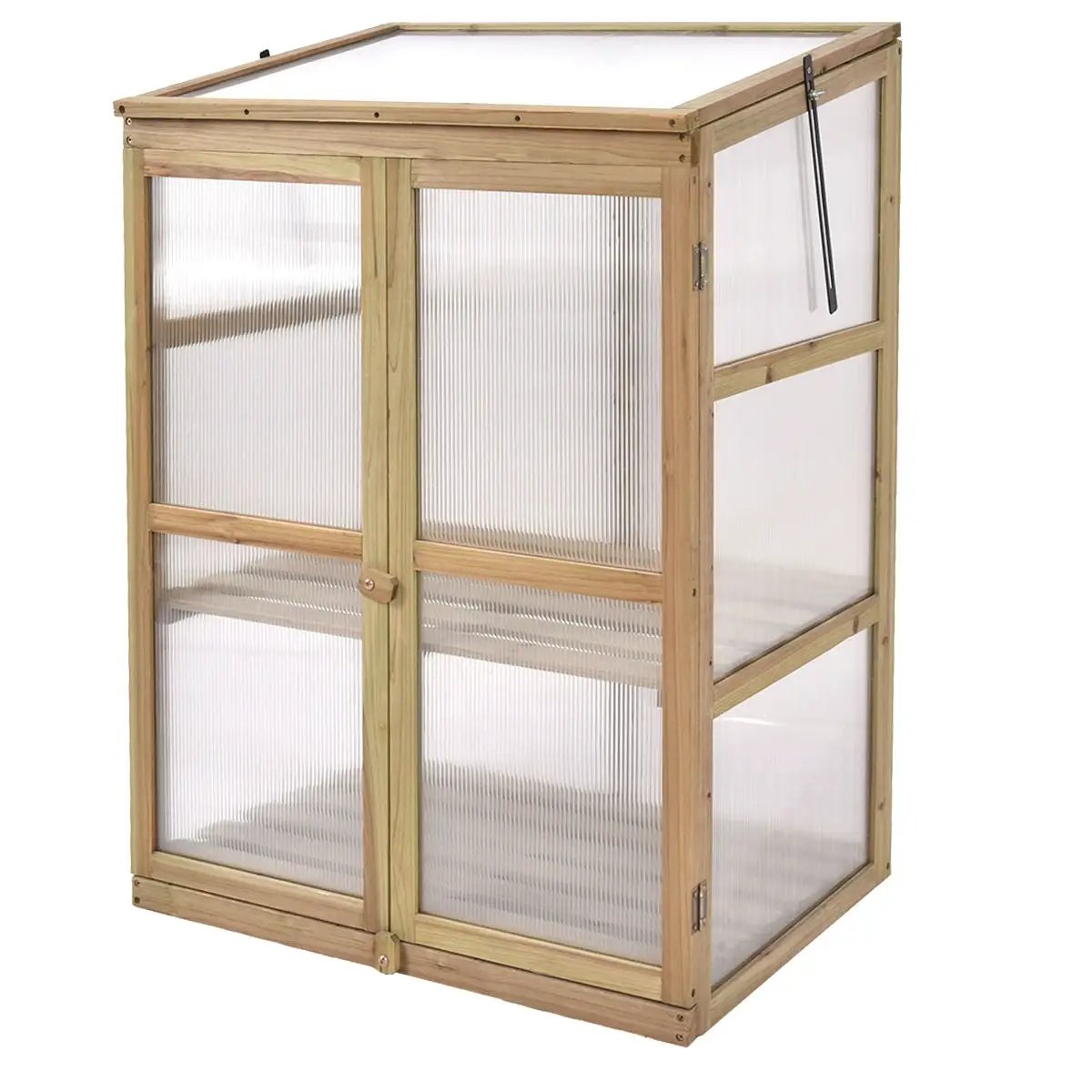 30 x 22 x 43 Inch Garden Portable Wooden Greenhouse by DirectDeals