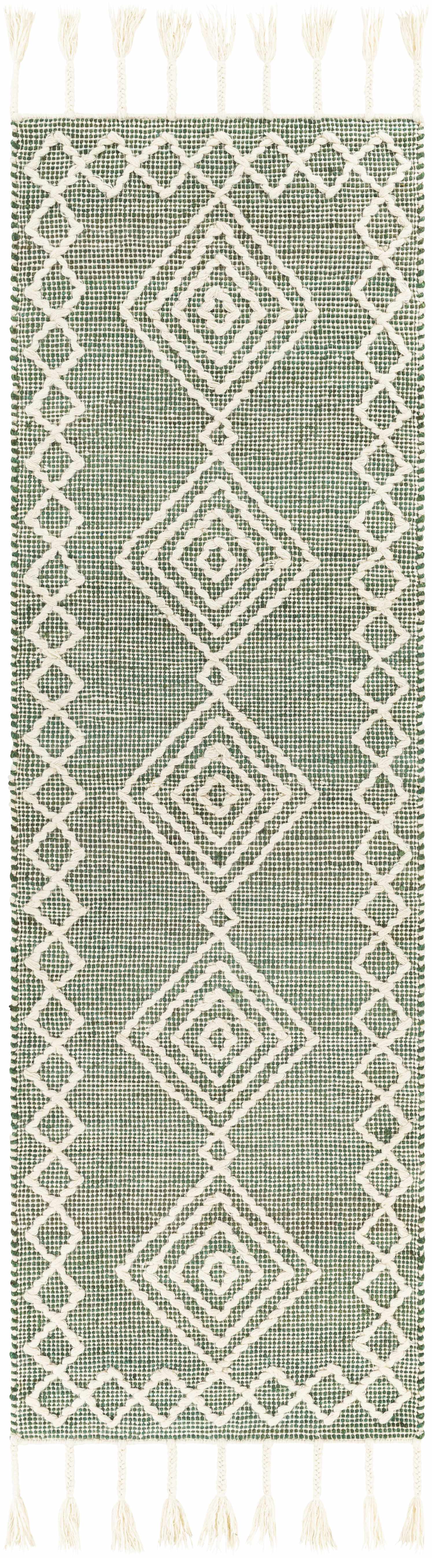Guiuan Tasseled Jute&Wool Rug - Clearance by Boutique Rugs