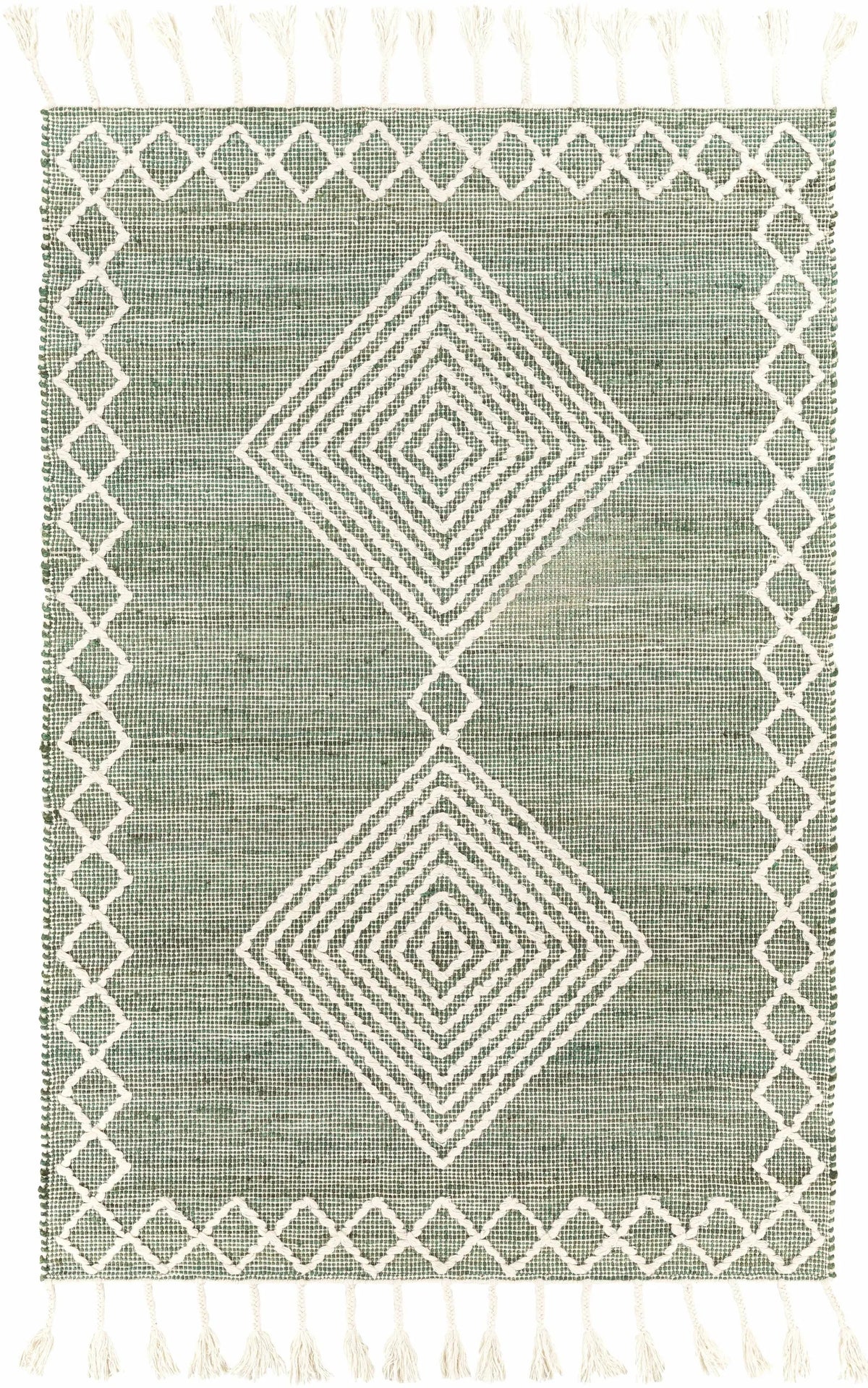 Guiuan Tasseled Jute&Wool Rug - Clearance