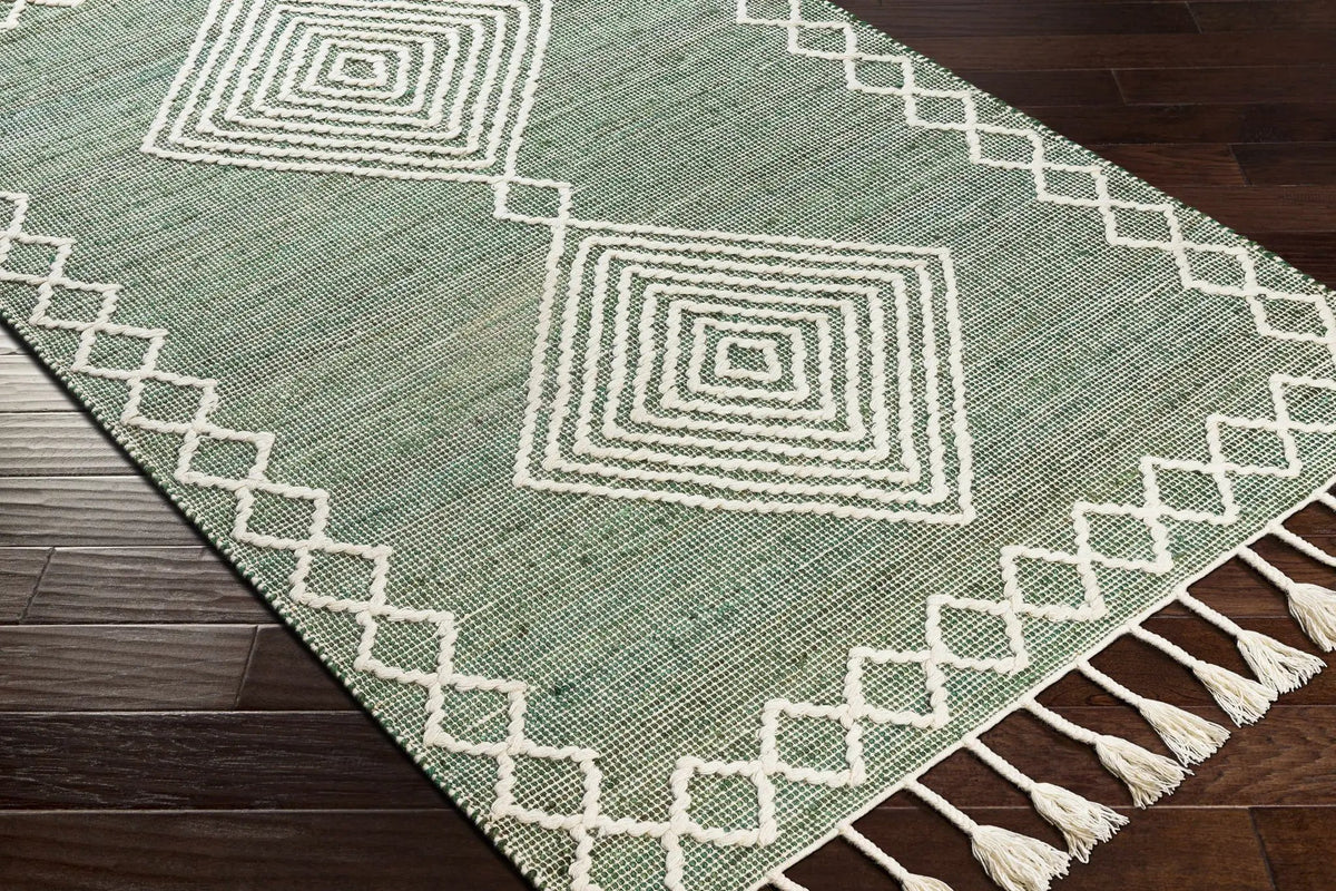 Guiuan Tasseled Jute&Wool Rug - Clearance, photo 9 of 10
