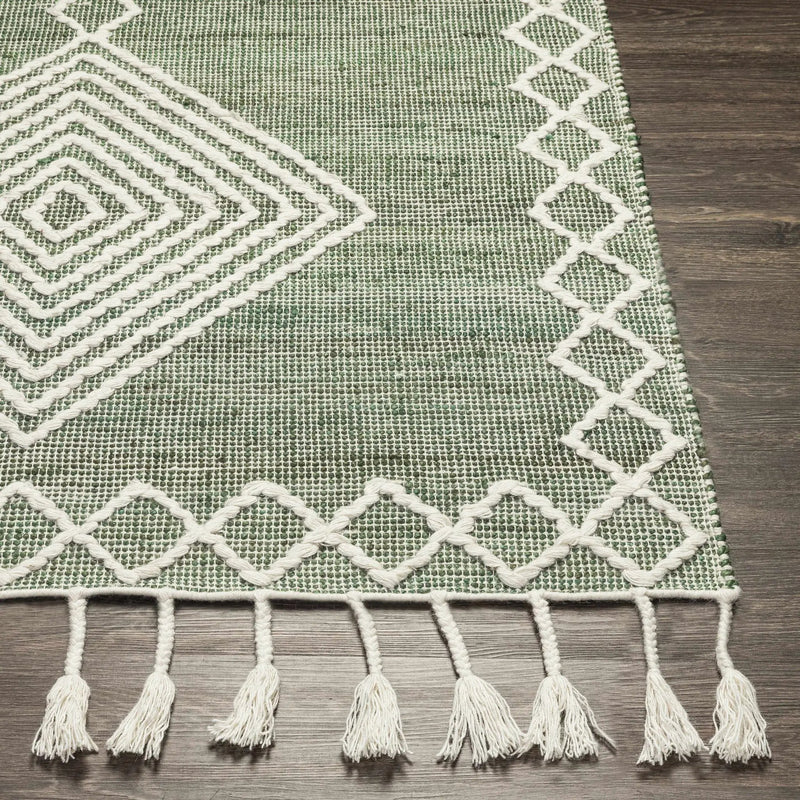 Guiuan Tasseled Jute&Wool Rug - Clearance by Boutique Rugs