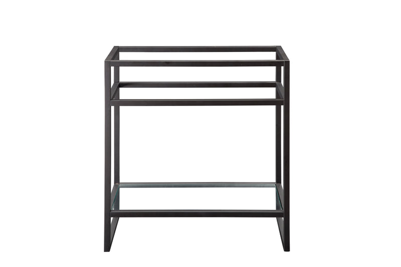 James Martin Boston 31.5" Console Base, Matte Black