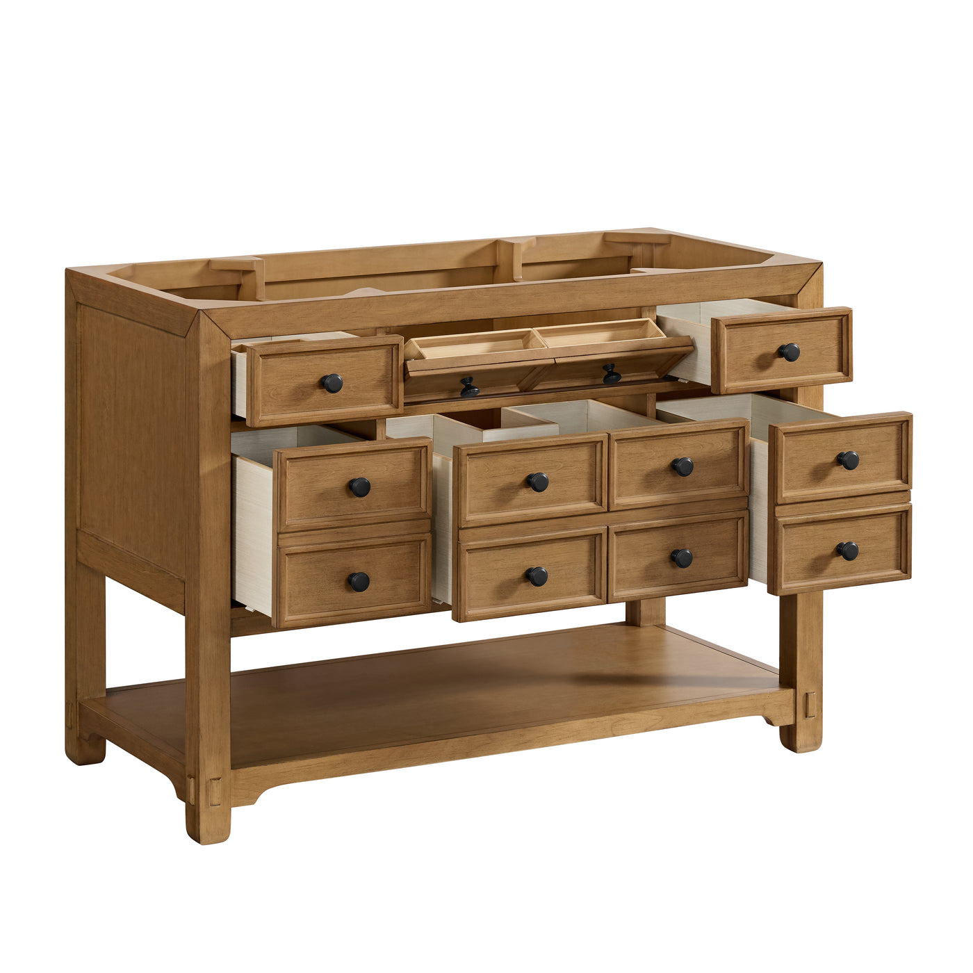 James Martin Malibu 48" Single Bathroom Vanity, Amber Birch, view 20