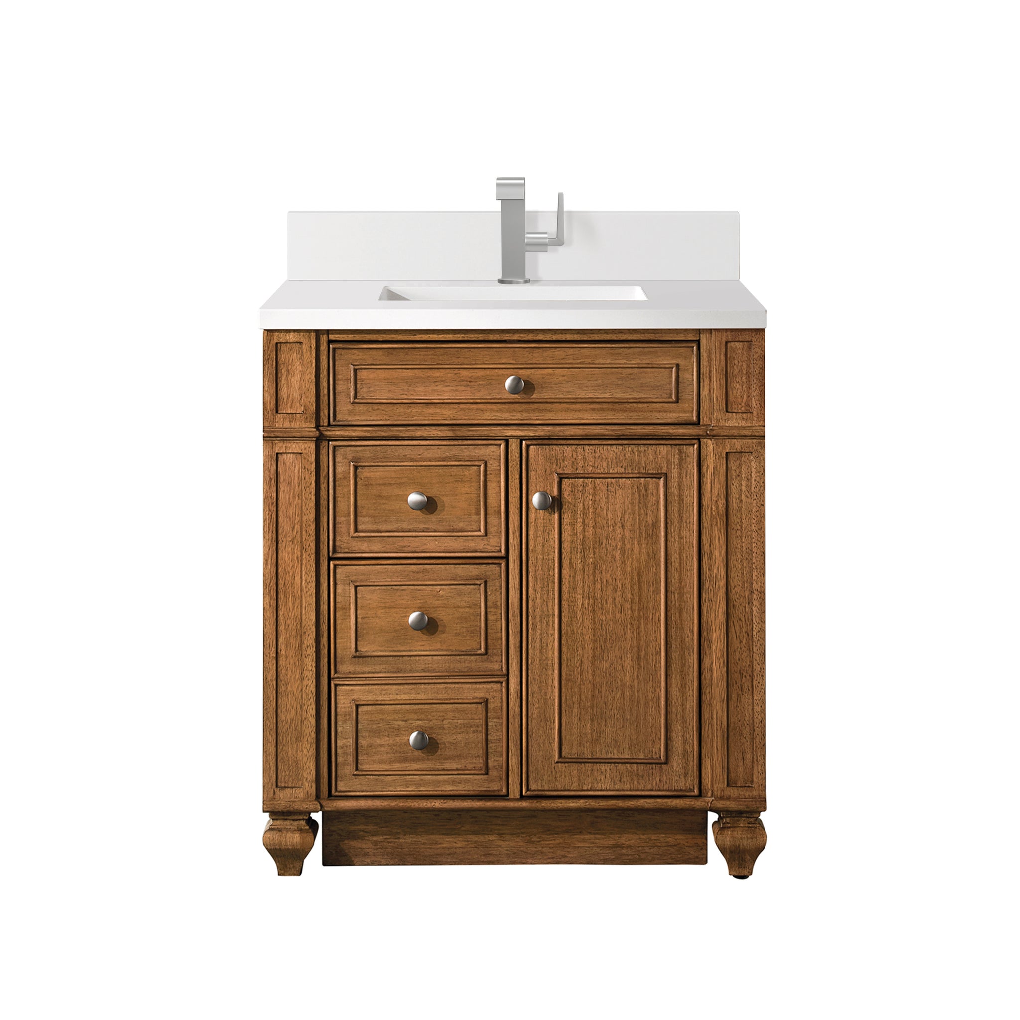 James Martin Bristol 30" Single Bathroom Vanity, Saddle Brown, view 17
