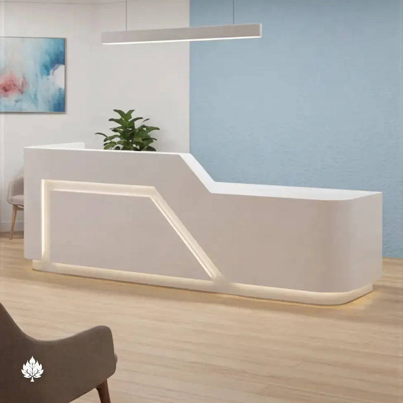 Solenne · Front Reception Desk by Arc Grove