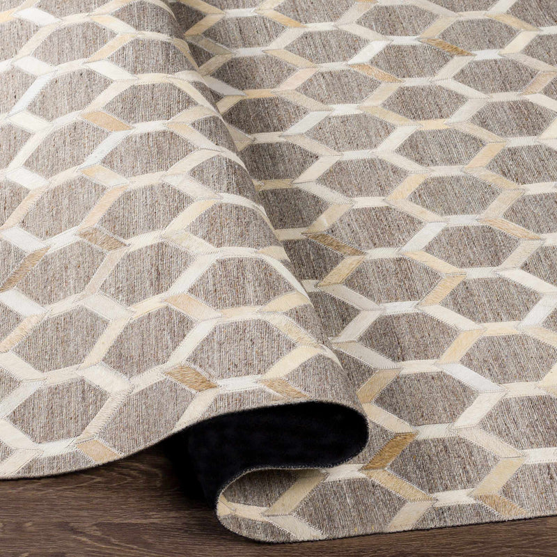 Haddix Premium Leather Rug - Clearance by Boutique Rugs