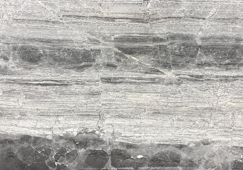 Haisa Black Polished Marble Slab Random 3/4
