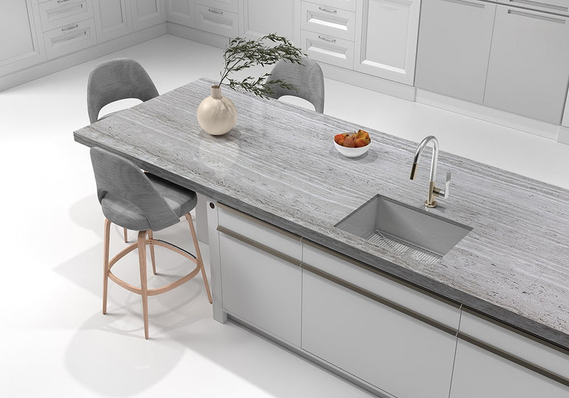 Haisa Light Polished Marble Slab Random 3/4 room scene 4