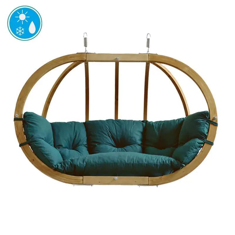 Amazonas Globo Royal Double Seater Hanging Chair with Cushions & Stand Set by Outdoor-USA®