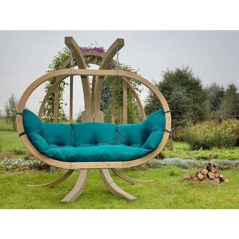 Amazonas Globo Royal Green Double Seater Hanging Chair by Outdoor-USA®