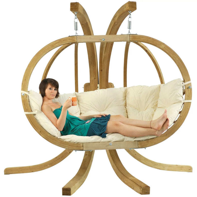 Amazonas Globo Royal Natura Double Seater Hanging Chair by Outdoor-USA®