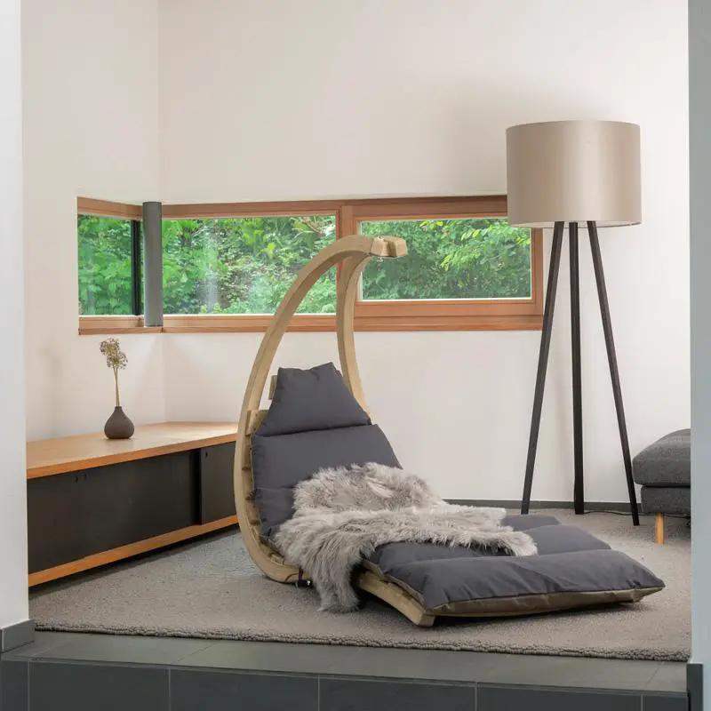 Amazonas Swing Lounger - Anthracite / Taupe by Outdoor-USA®