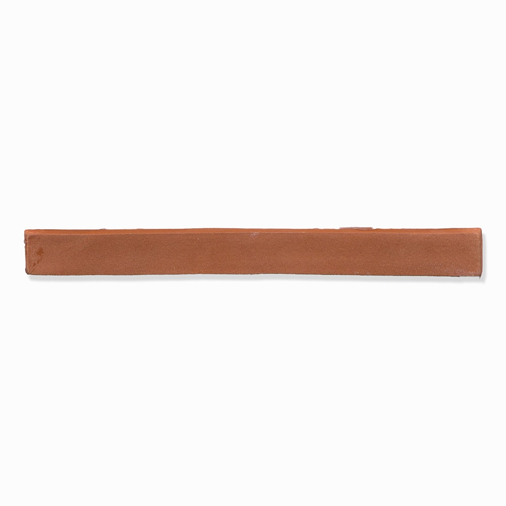 Hand Made Matte Edge Terracotta Moldings 3/8x6 Terracotta Matte 2x6 Moldings