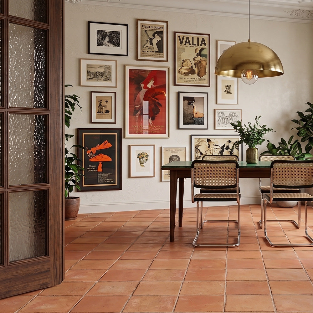 Hand Made Matte Terracotta Tiles 6x6 Terracotta Matte 6x6 Tiles — 2