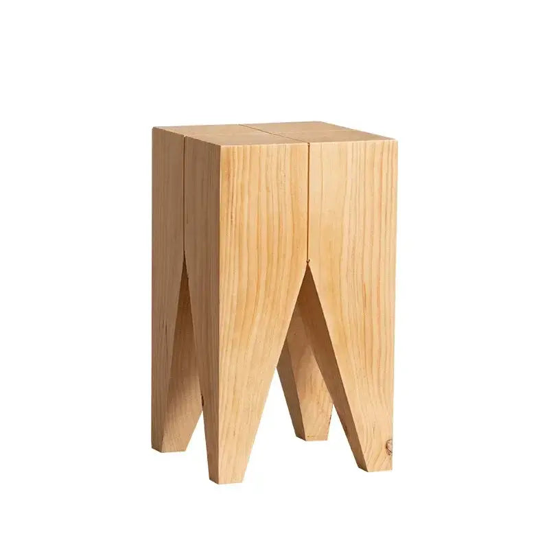 Handcrafted Solid Wood End Tables for Living Room by House Of Avana