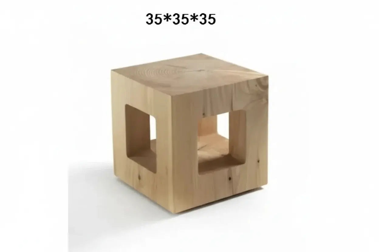 Handcrafted Solid Wood End Tables for Living Room by House Of Avana