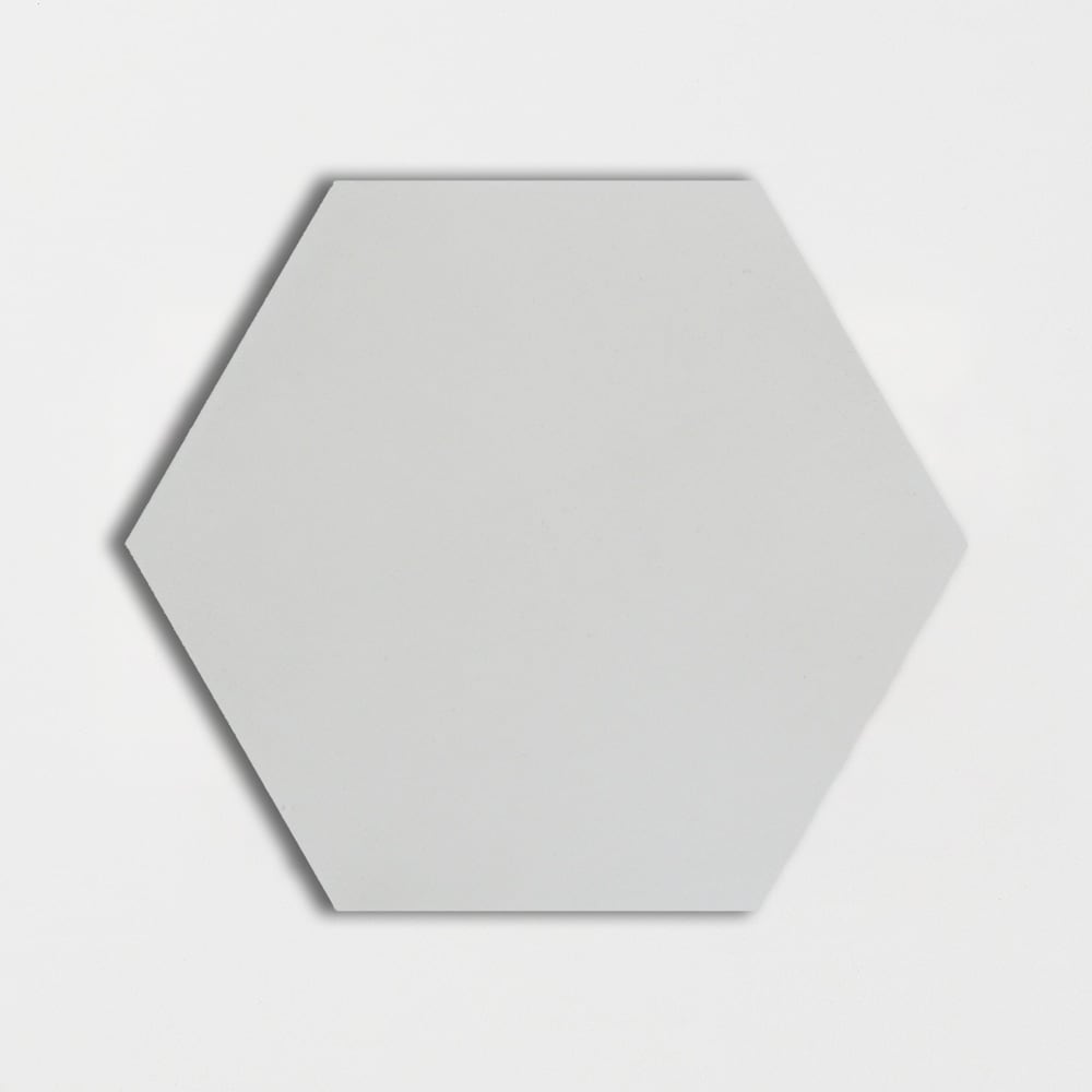 Handmade Bianca Honed Hexagon Cement Tiles 8x8 Cement Honed 8x8 Tiles