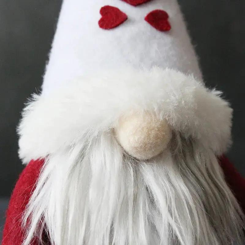 Handmade Ceramic Faceless Santa Gnome Figures by House Of Avana
