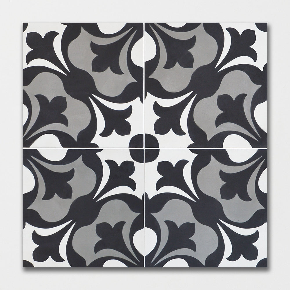 Handmade Fiorella Honed Cement Tiles 8x8 Cement Honed 8x8 Tiles — 2