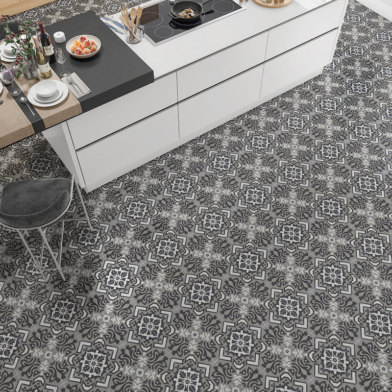 Handmade Flecha Honed Cement Tiles 8x8 Cement Honed 8x8 Tiles — 2