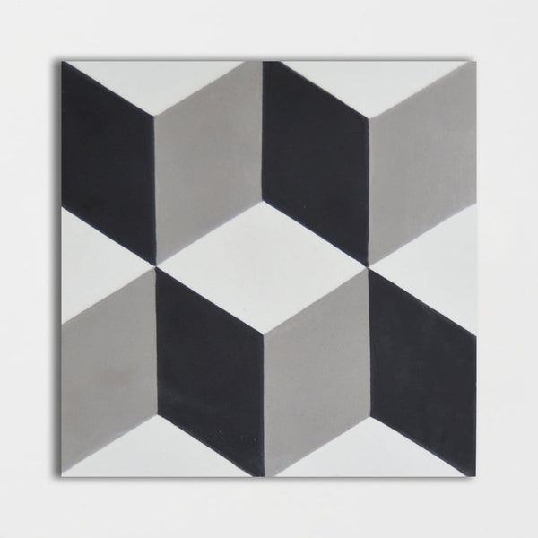 Handmade Ingot Honed Cement Tiles 8x8