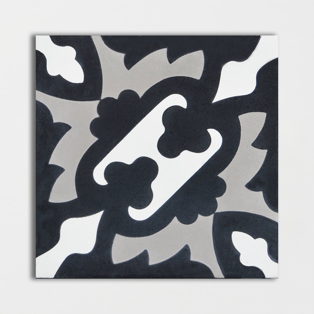 Handmade Ornament Honed Cement Tiles 8x8 Cement Honed 8x8 Tiles