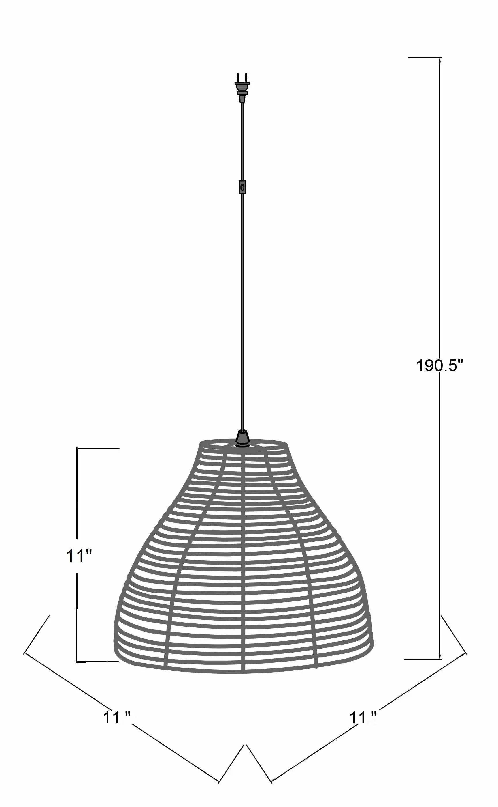 Hankinson Ceiling Lighting - Clearance by Boutique Rugs