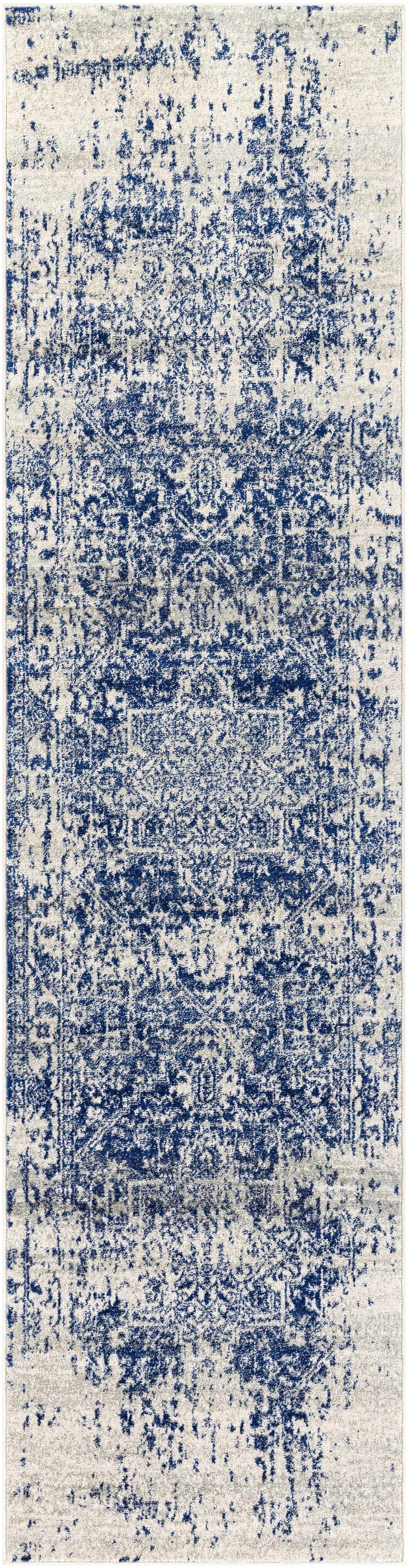 Rachel Navy Area Rug by Hauteloom