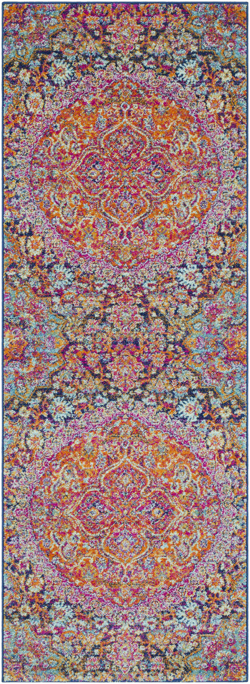 Burnt Orange Ojus Area Rug by Hauteloom