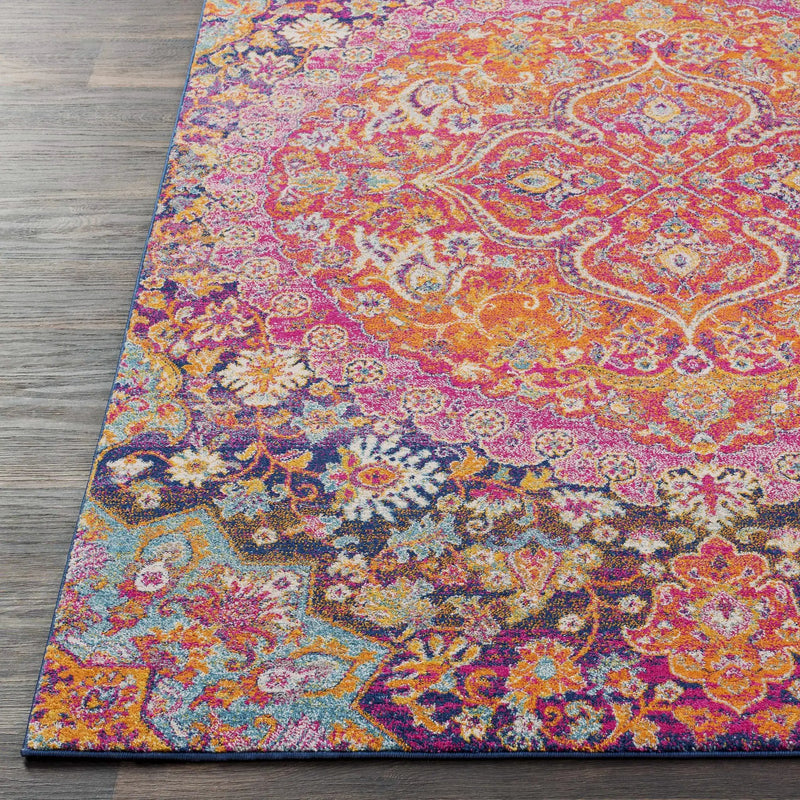 Burnt Orange Ojus Area Rug by Hauteloom