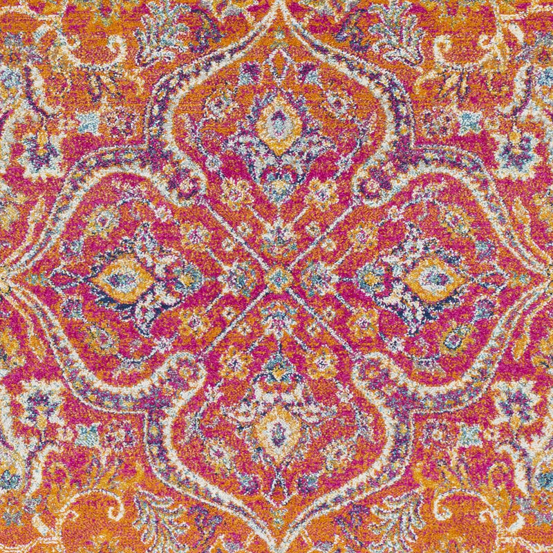 Burnt Orange Ojus Area Rug by Hauteloom