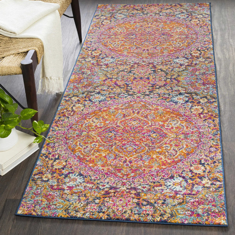 Burnt Orange Ojus Area Rug by Hauteloom