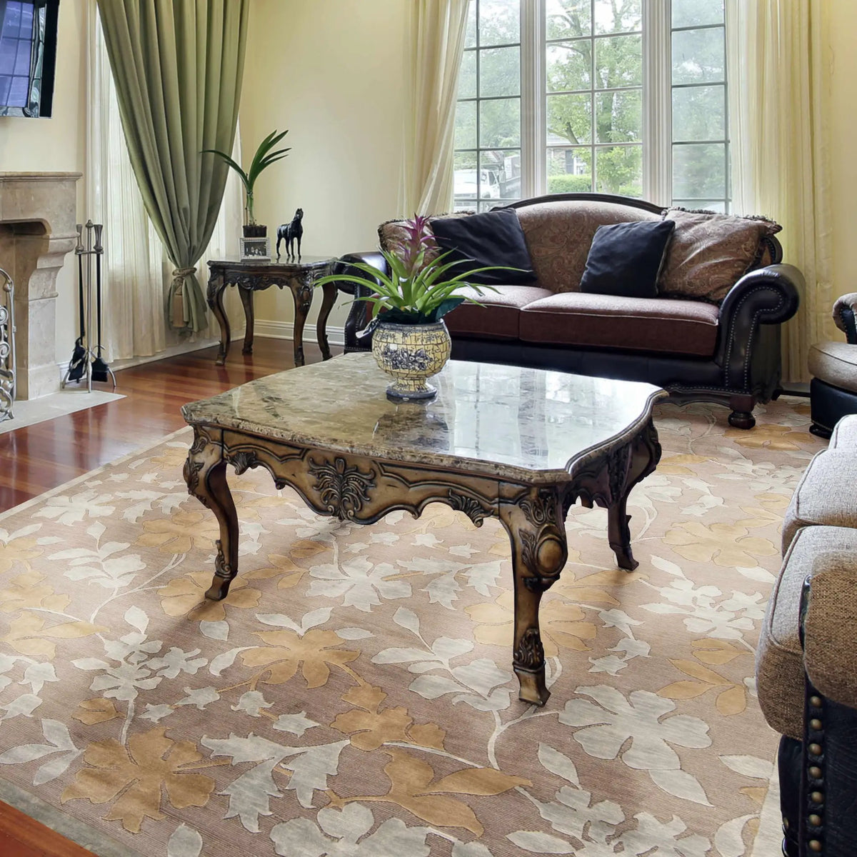 Hardy Area Carpet - Clearance, installed in a room