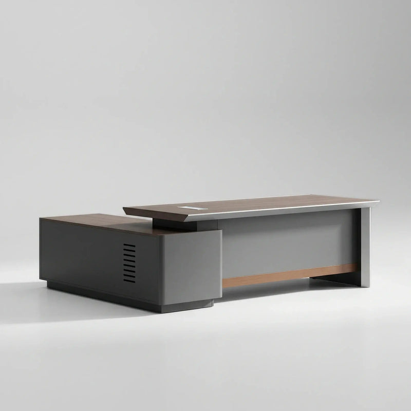 Elgin · Modern L-Shaped Executive Desk by Arc Grove