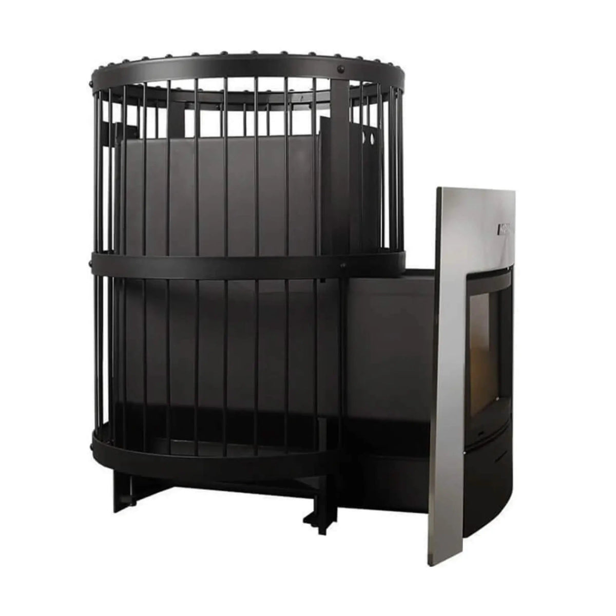 Harvia Legend Duo Wood Burning Sauna Stove/Fireplace Combo With Sauna Stones (SAK30749) by SAKSBY WHOLESALE