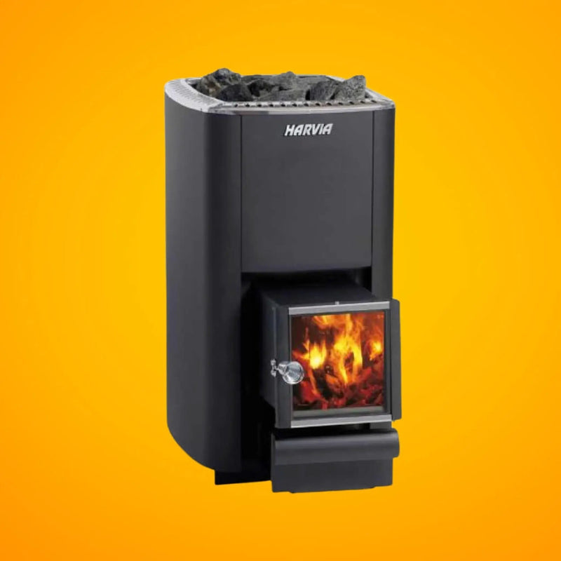 Harvia M3 SL 16.5KW Wood Sauna Stove With Sauna Stones [WKM3SL] (SAK48521) by SAKSBY WHOLESALE