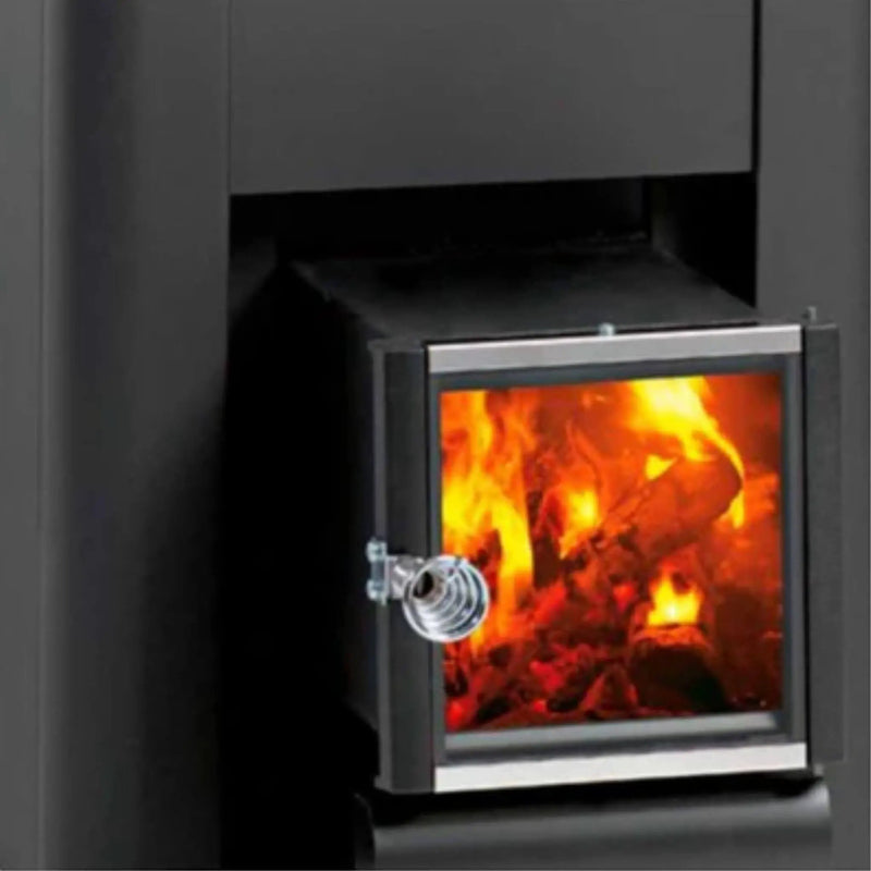 Harvia Pro 20 SL 24.1 KW Wood-Burning Sauna Stove With Exterior Feed & Sauna Stones [WKPR20SLM] (SAK73985) by SAKSBY WHOLESALE