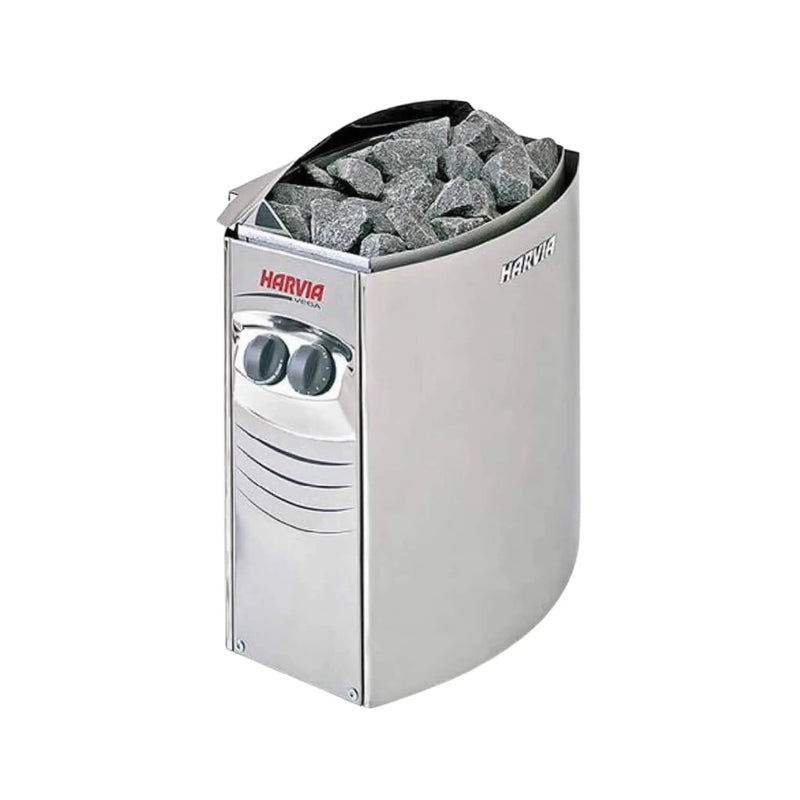 Harvia Vega Compact Electric Steel Sauna Heater With Sauna Stones [VC1700/1900/3500] (SAK48271) by SAKSBY WHOLESALE