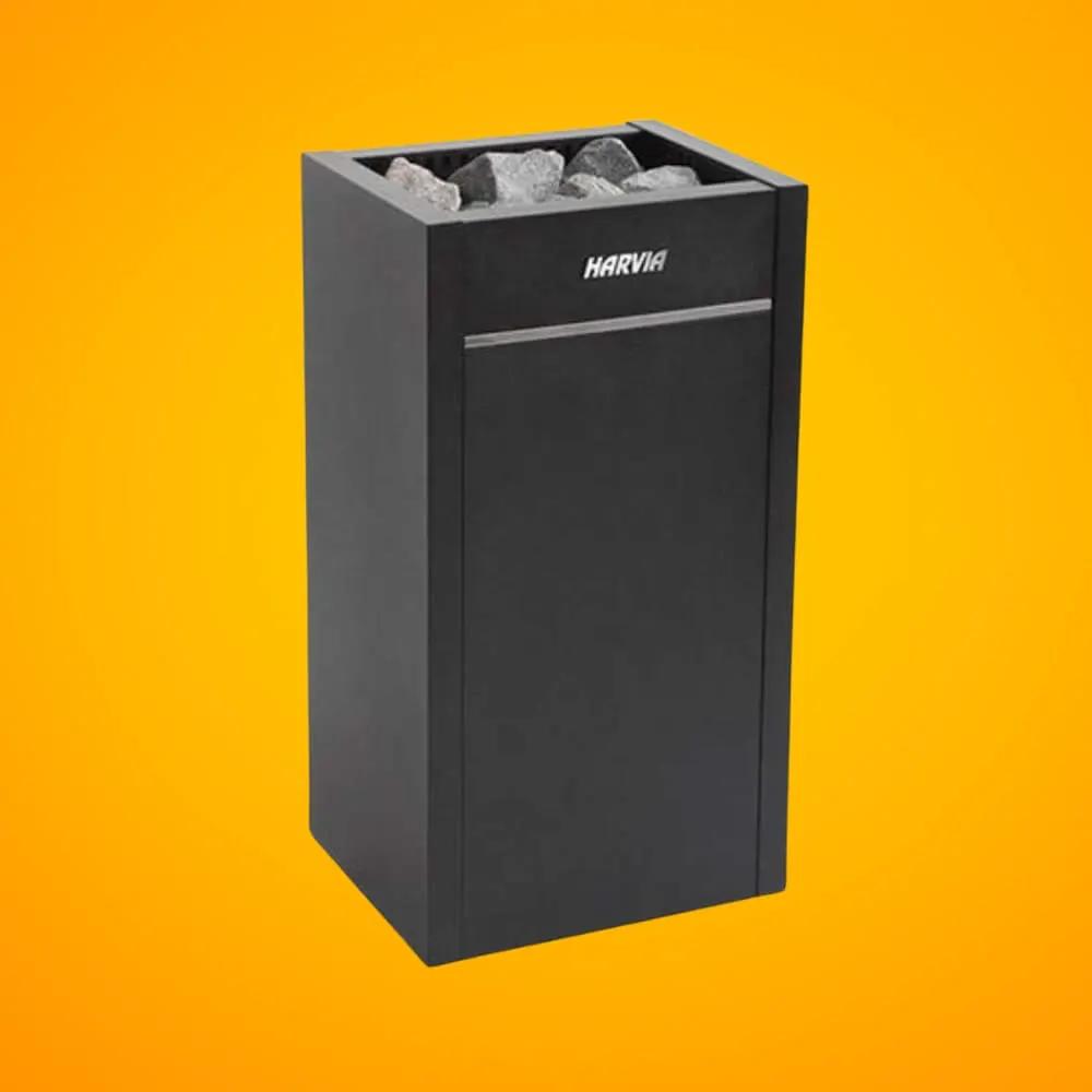 Harvia Virta HL Series Freestanding Electric Sauna Heater With Xenio Series Digital Control & Sauna Stones [HL60/80/90/110E] (SAK57630) by SAKSBY WHOLESALE