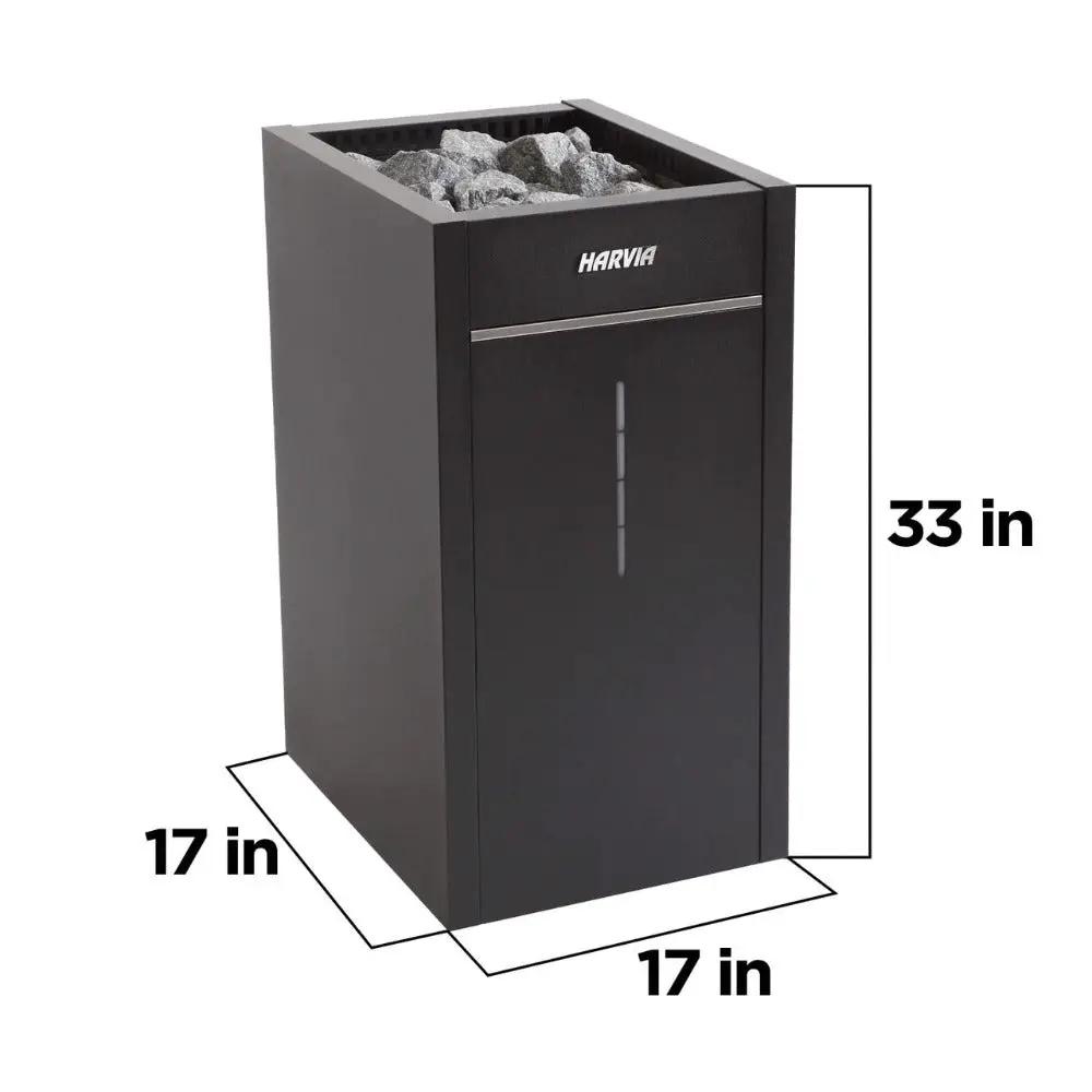 Harvia Virta UL Certified Electric Sauna Heater With Digital Xenio Control Panel And WiFi Remote Control [HL60/80/90/110E] (SAK67385) by SAKSBY WHOLESALE